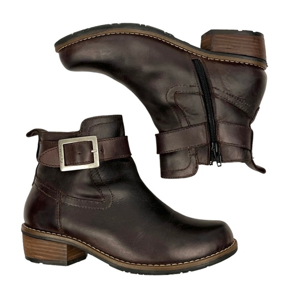 WOLKY Bravo Buckled Leather Ankle Aoots - Picture 10 of 10